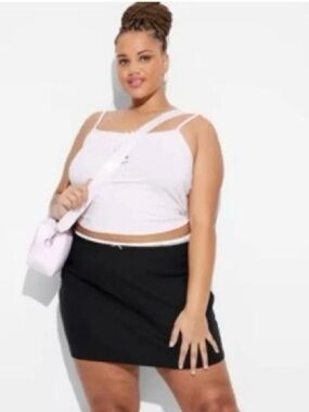 Wild Fable Peek a boo skirt